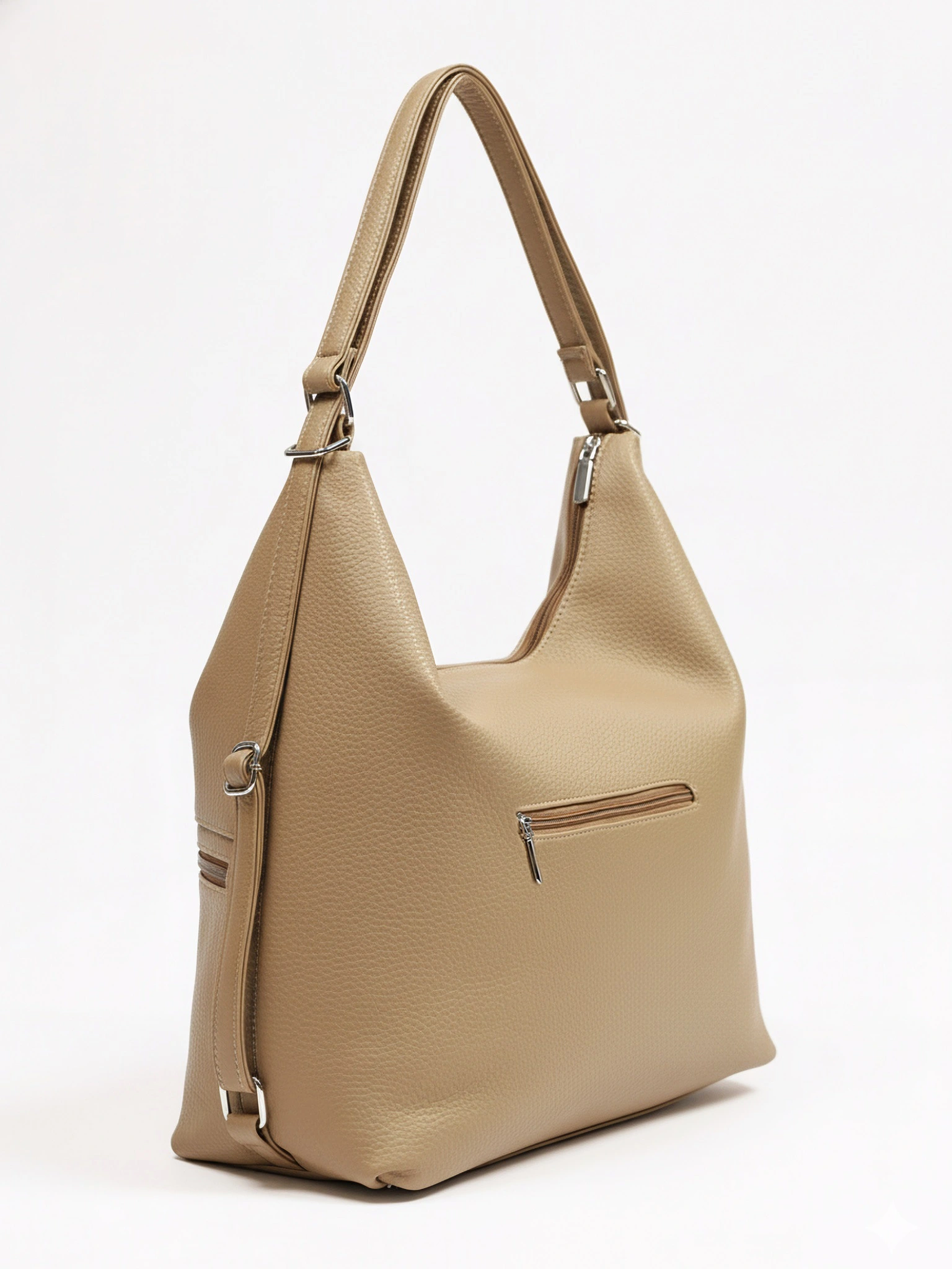 Сумка-шоппер с декоративными пуллерами в ассортименте